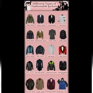 Different kinds of jackets, shrugs ,hoodies